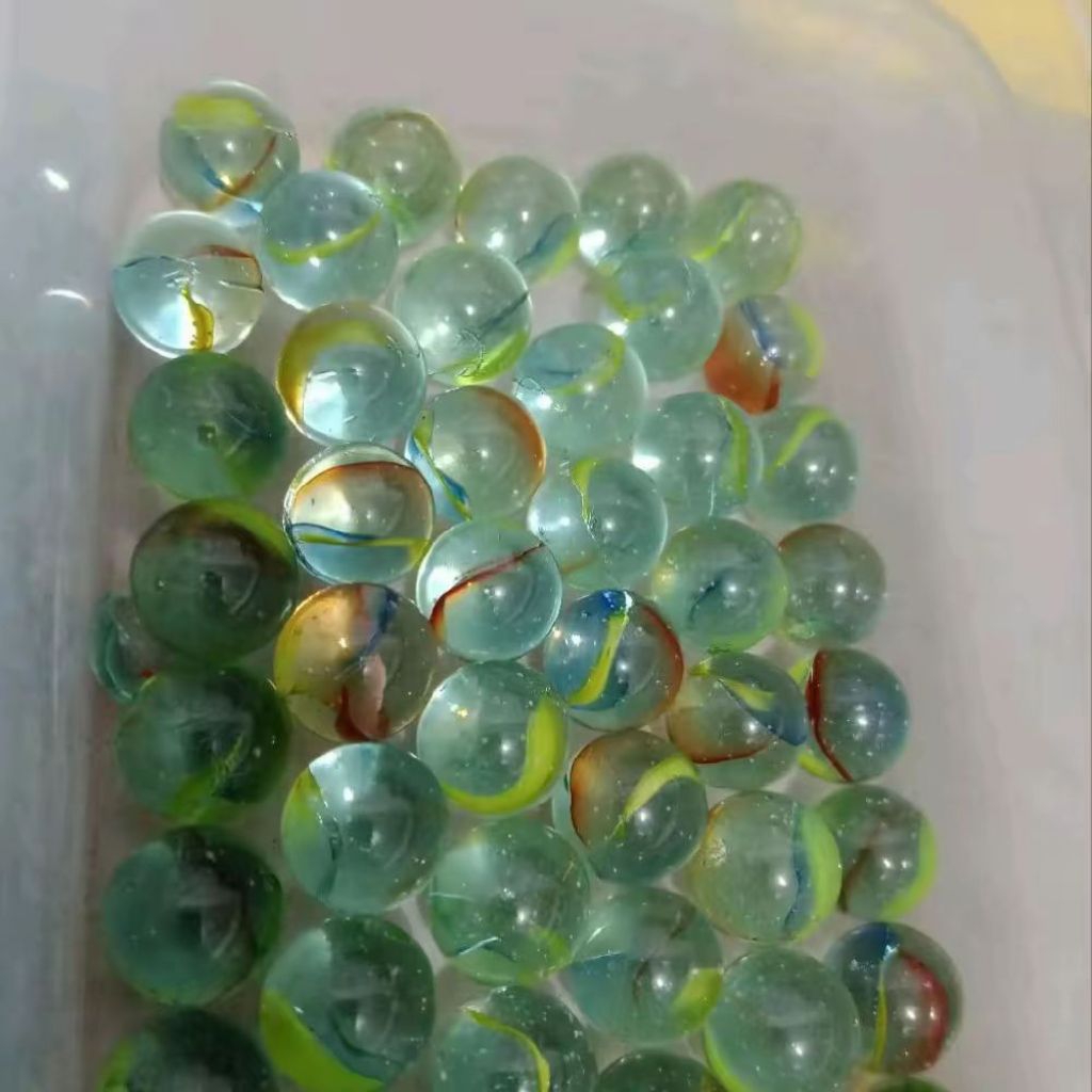 Mainan anak kelereng/gundu kecil dan besar banyak variasi