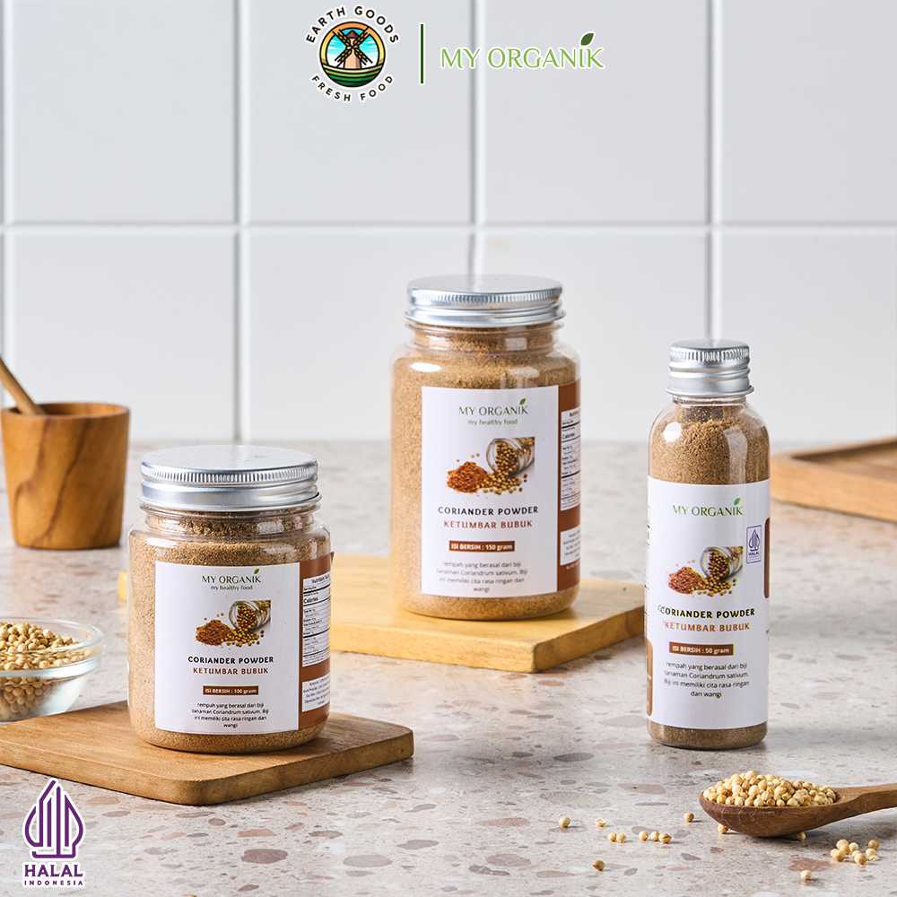 

My Organik Ketumbar Bubuk Murni Organik - Coriander Powder 50gr 100gr 150gr