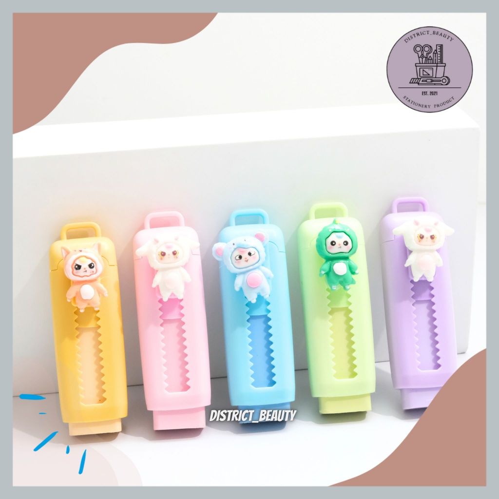 

PENGHAPUS CUTTER BABY THREE PENGHAPUS PENSIL PENGHAPUS CETEK MODEL BABY THREE RESIN stip penghapus eraser lucu kekinian