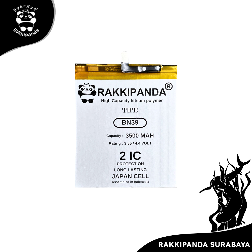 Baterai Rakkipanda BN39 Mi Play