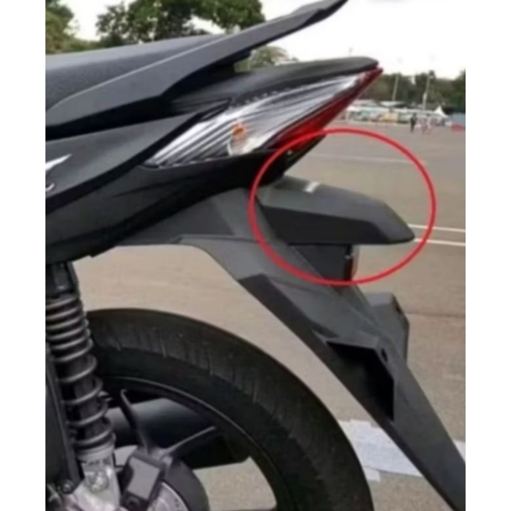 cover lampu spakbor belakang beat led beat delux beat street new set ilus beat led beat street new