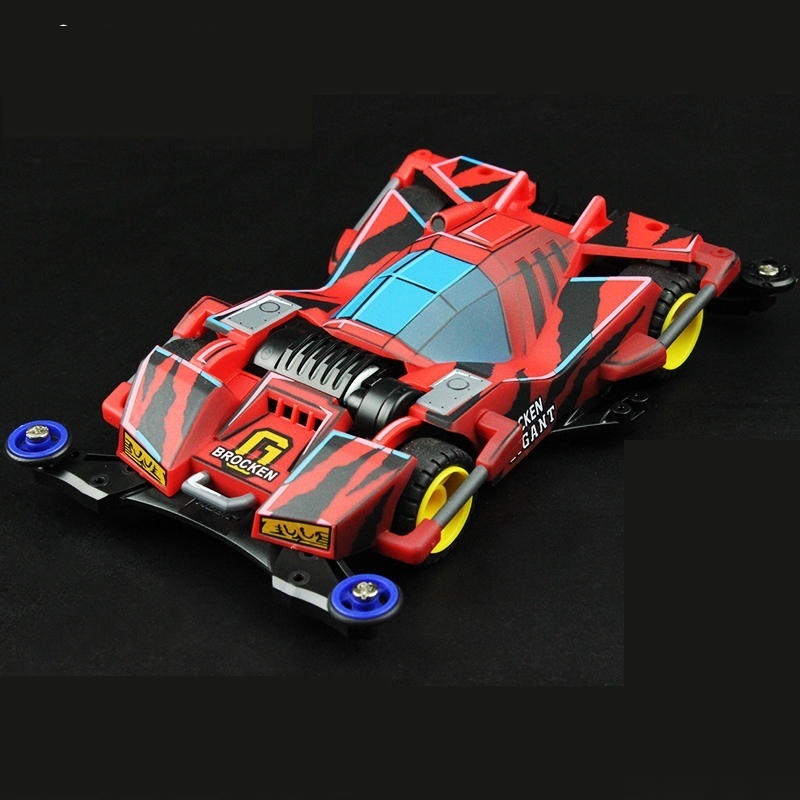 Rep Tamiya Mini 4wd Merk Jiepin Brocken Gigant Painting Body Anime Look FM-A Chassis