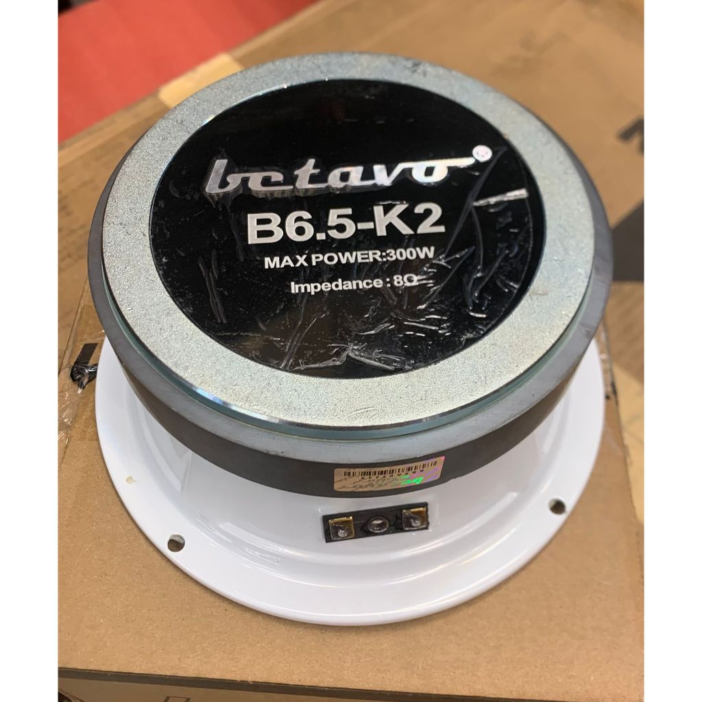 Speaker Komponent Betavo B6.5 - K2 White Series