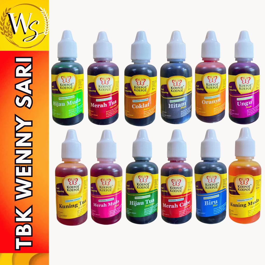 

PEWARNA KOEPOE KOEPOE 30 ML ( MINIMAL PEMBELIAN 3 PCS )