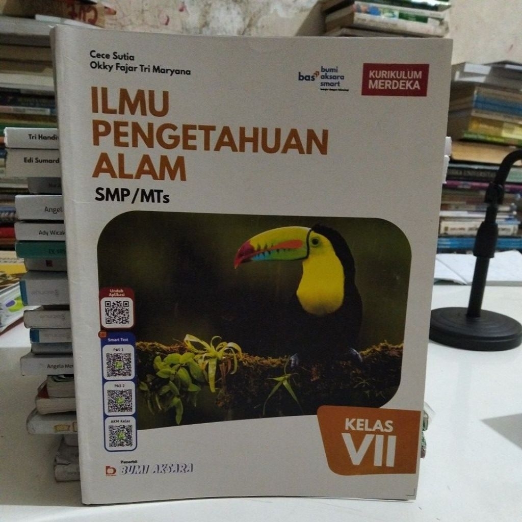 Buku Ilmu Pengetahuan Alam (IPA) untuk SMP/MTs kelas 1-7 kurikulum merdeka bumi aksara