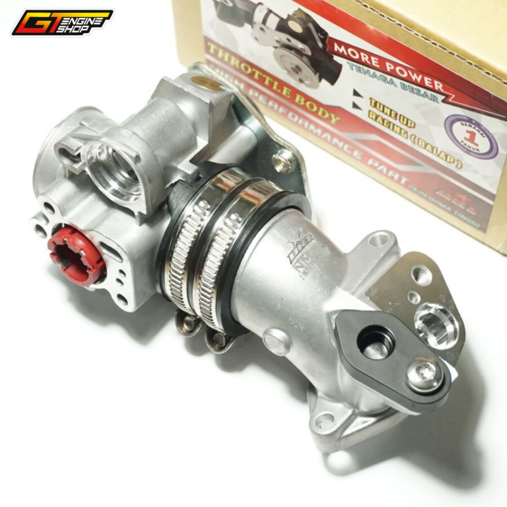 THROTTLE BODY NMAX OLD BRT 32MM TB NMAX OLD 32MM DOUBLE INJECTOR ORIGINAL BRT