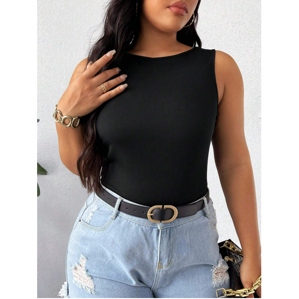 Tank Top Wanita Ukuran Jumbo / Dalaman Blazer Big Size XL - XXXXL / Atasan Tank Top Premium Plus Siz