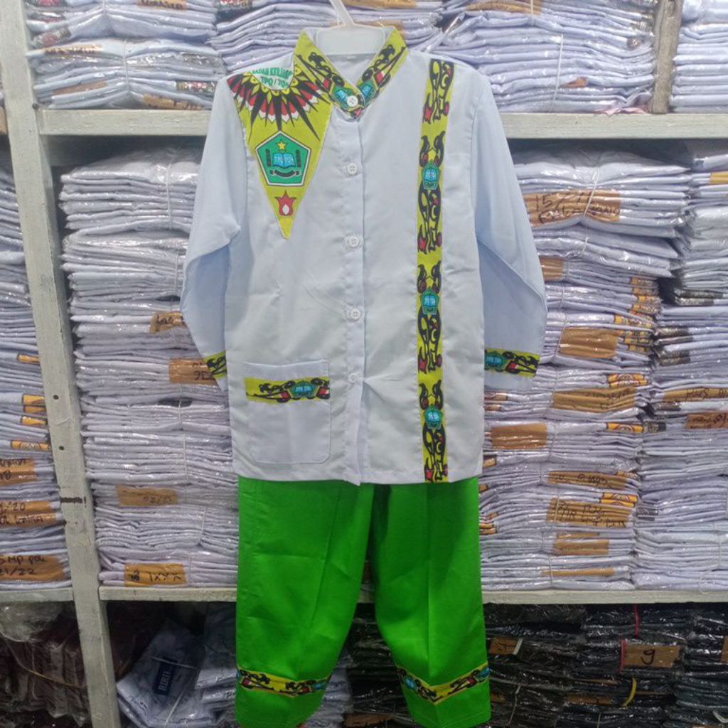 tpq baju mengaji anak cowok cewekkotapadang