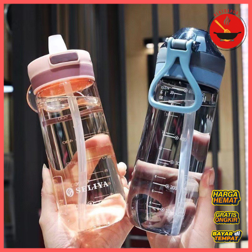Alat Dapur - BOTOL JERAMI ANAK BOTOL MINUM ANAK SEKOLAH TEMPAT MINUM ANAK