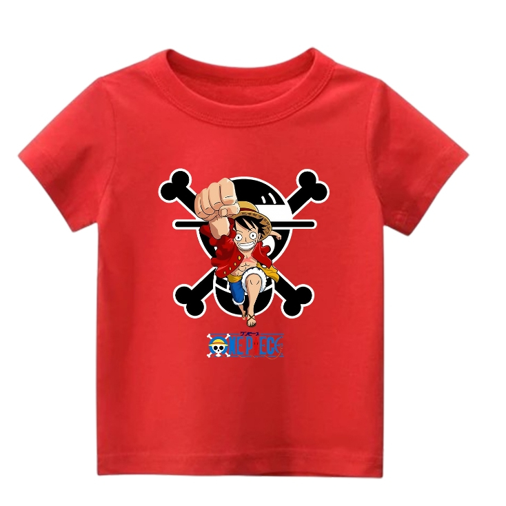 Atasan OnePiece Anak Laki Laki dan Perempuan - Kaos Luffy OnePiece - Baju Luffy Anak - Baju One Piec