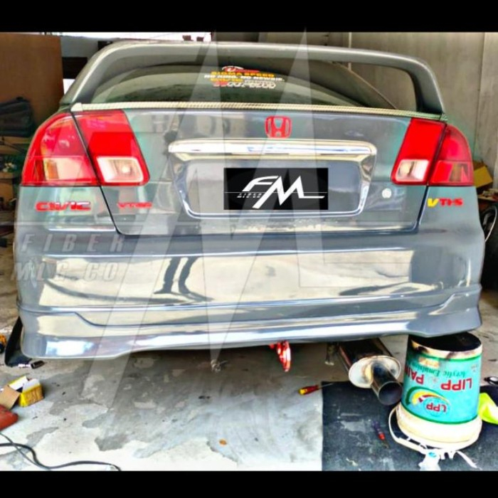 04 lips bumper belakang RX honda civic vti 2001-2005 
GRT Duraflex