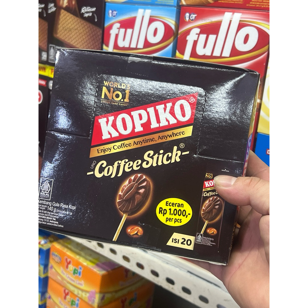 

KEMBANG GULA KOPIKO COFFEE STICK ISI 20 PCS
