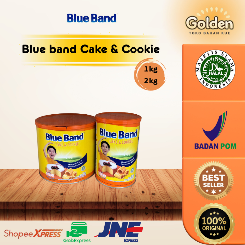 Blue band Cake & Cookie 1 kg, 2 kg