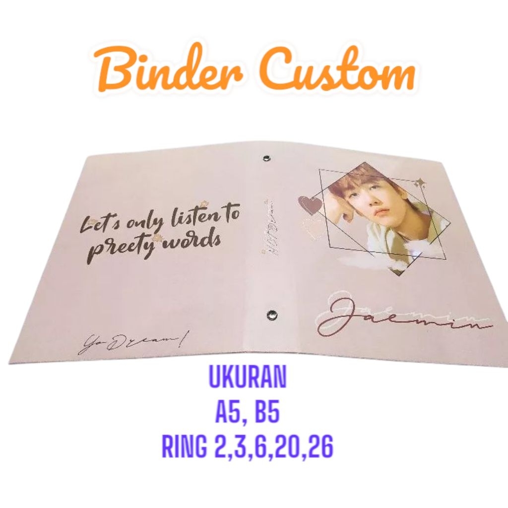 

Binder Hardcover Custom | ring 2,3,6,20,26