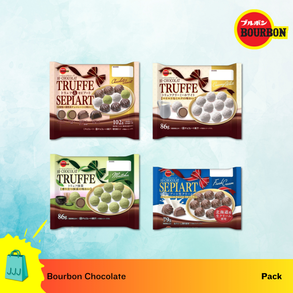 

Bourbon / Chocolate Mochi Truffe & Sepiart Khas Jepang / Coklat Mochi