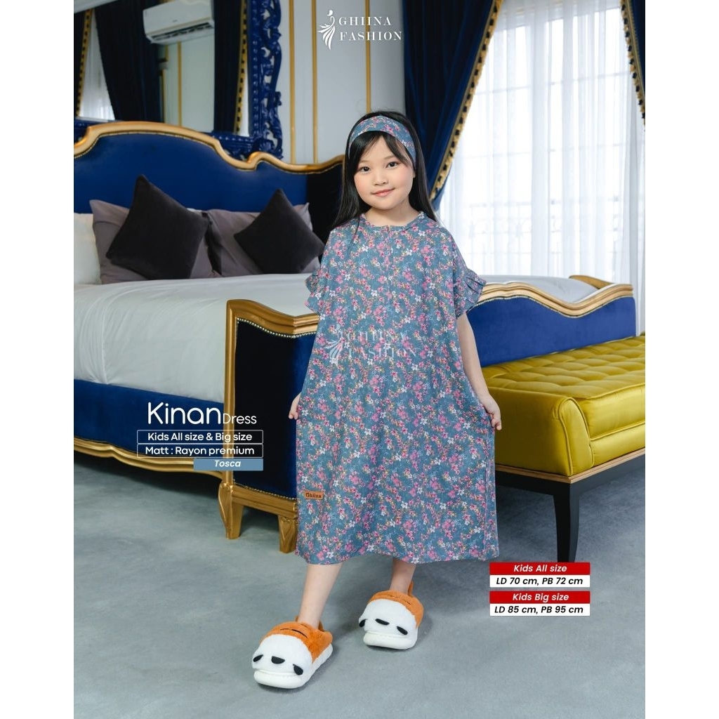 KINAN HOMEDRESS COUPLE IBU ANAK GHIINA FASHION