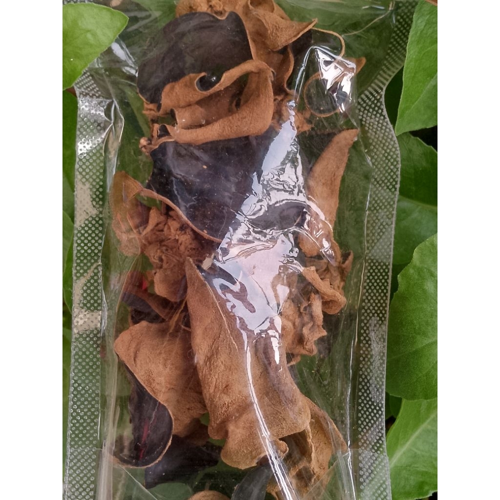 

Jamur Kuping Kering - Jamur Kering - Auricularia Auricula Judae - Herbal Jamur Kuping Kering