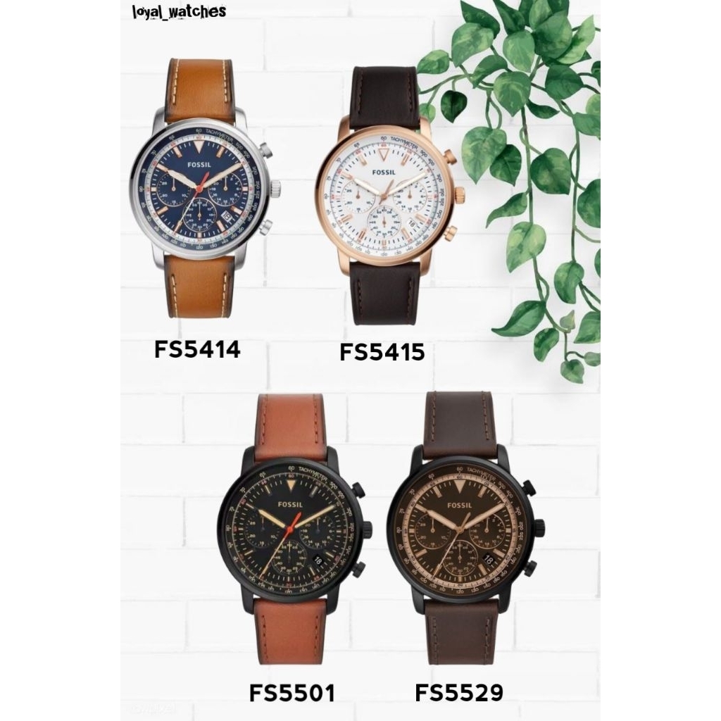 JAM TANGAN PRIA KULIT ORIGINAL FS5414, FS5415, FS5501, FS5529