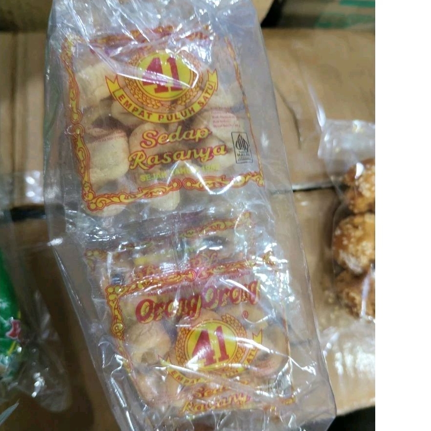 

Orong-orong versi bungkusan makanan khas Tradisional