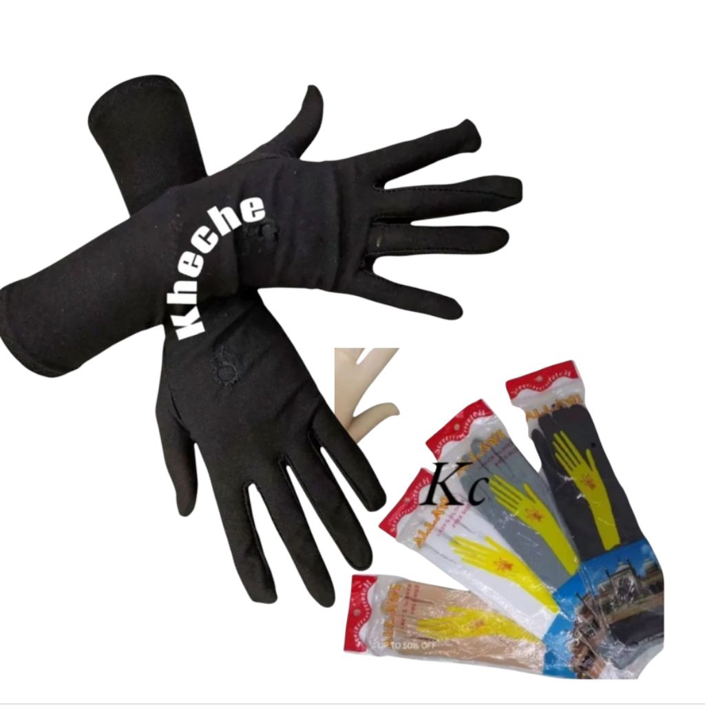 isi 3 pasang SARUNG TANGAN ALLAWI MANSET MUSLIMAH ( HANDSOCK)  SARUNG TANGAN MUSLIMAH  5 JARI PREMIU
