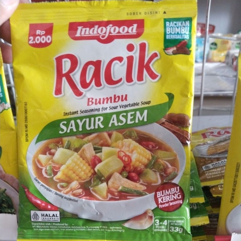 

Indofood racik bumbu Sayur Asem 33 Gr