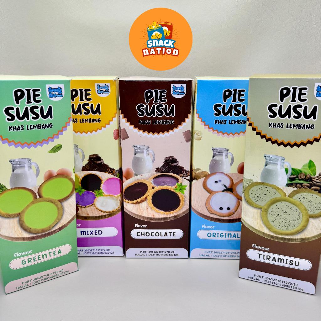 

TWENTY TWO Pie Susu khas Lembang isi 6pcs Rasa Original - Mixed - Chocolate