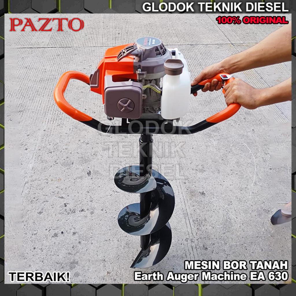 Mesin Bor Lubang Tanah Biopori Earth Auger Drill + Mata Original