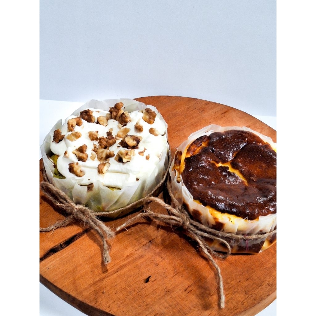 

Mini Burnt Cheesecake