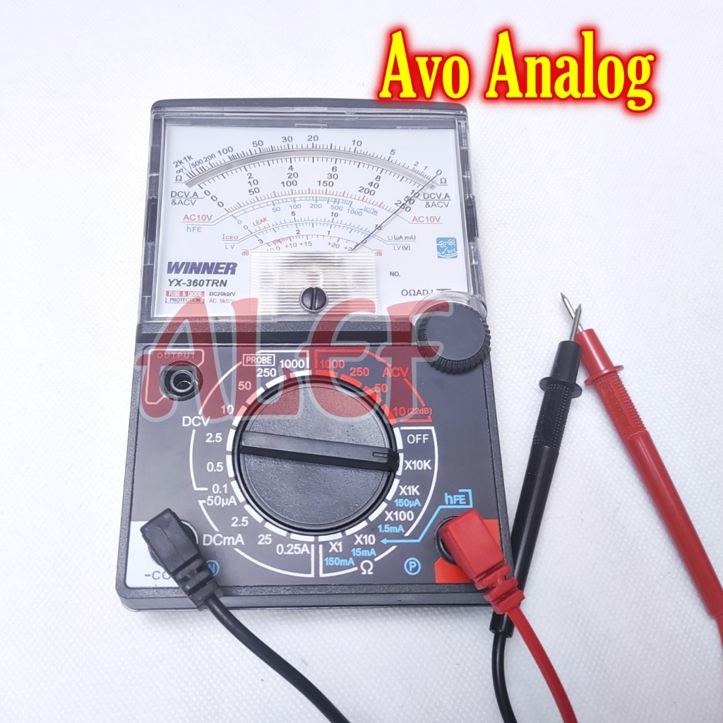avometer analog avo meter spardio winner YX- 360