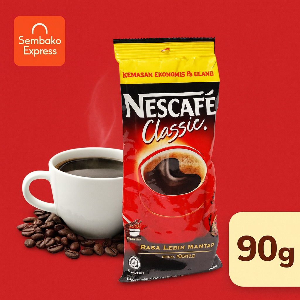 

Nescafé Classic 90g – Kopi Mantap Kualitas Premium