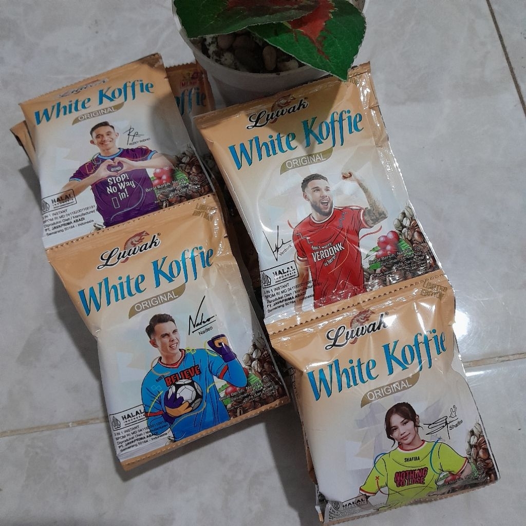 

(TMD3) PAKET 5PCS + Royco / Masako dan RENCENG Kopi Luwak White