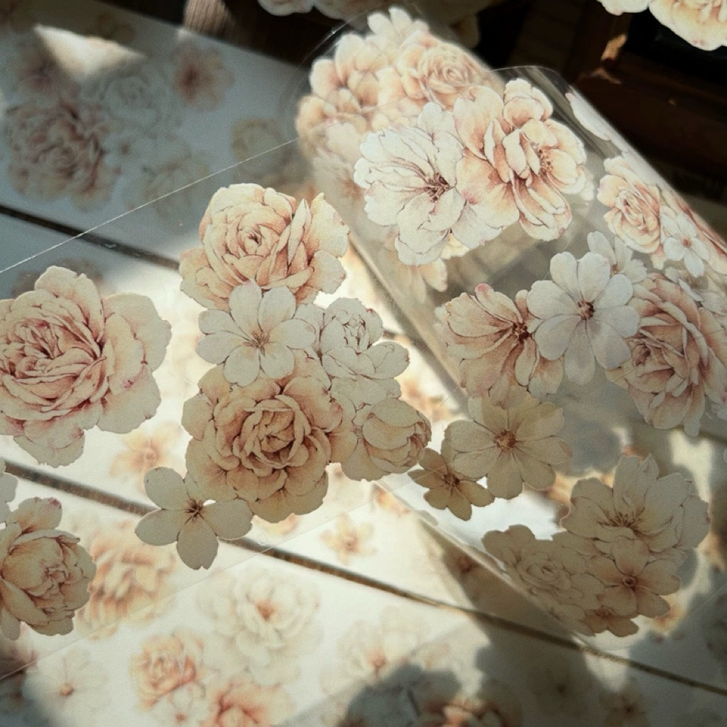 

Yi Er Flower Roses Evening Language PET Tape