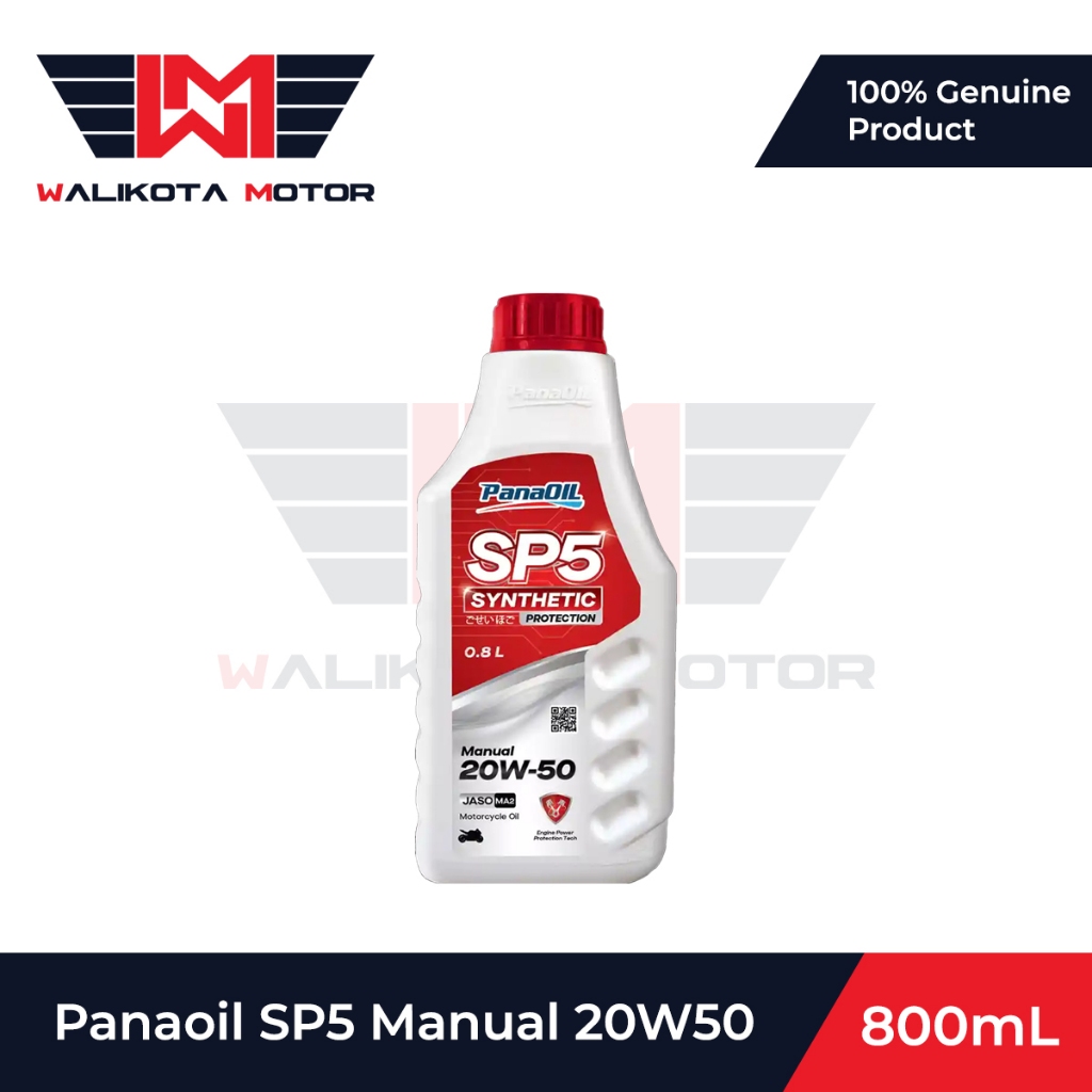 Panaoil SP5 20W-50 Manual Synthetic 0,8L - Oli Mesin Motor Manual Kopling Original