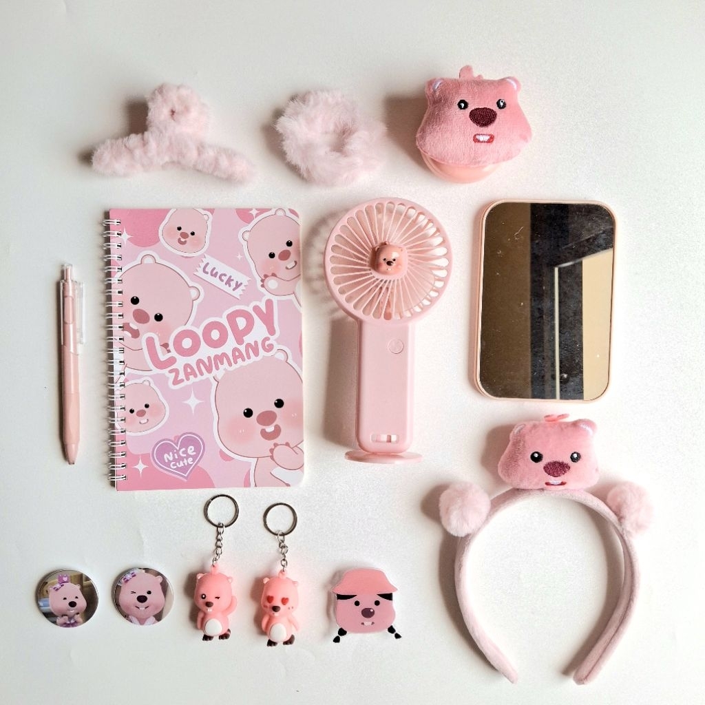 

[BARANG SATUAN LOOPY] Barang serba loopy / printilan loopy / loopy