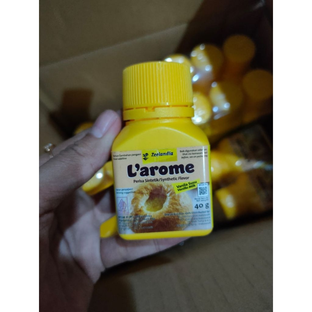 

L'AROME PERISA KUE RASA VANILA SUSU - 40 GR // PASTA KUE RASA VANILA WANGI
