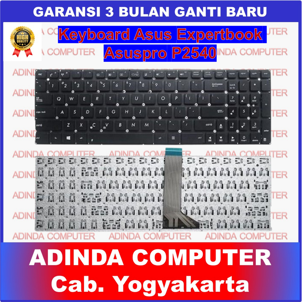 Keyboard Asus Expertbook Asuspro P2540 P2540n P2540nv P2540U P2540UA P2540UB P2540UV