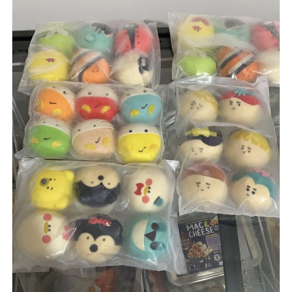 

Bakpao Karakter Viral isi Coklat