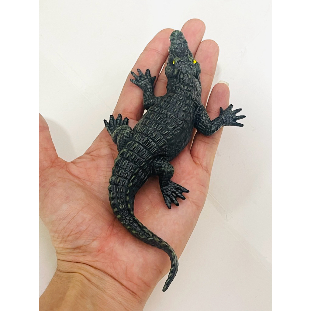 Buaya karet - crocodile karet - mainan buaya karet - koleksi figure buaya - hewan buaya