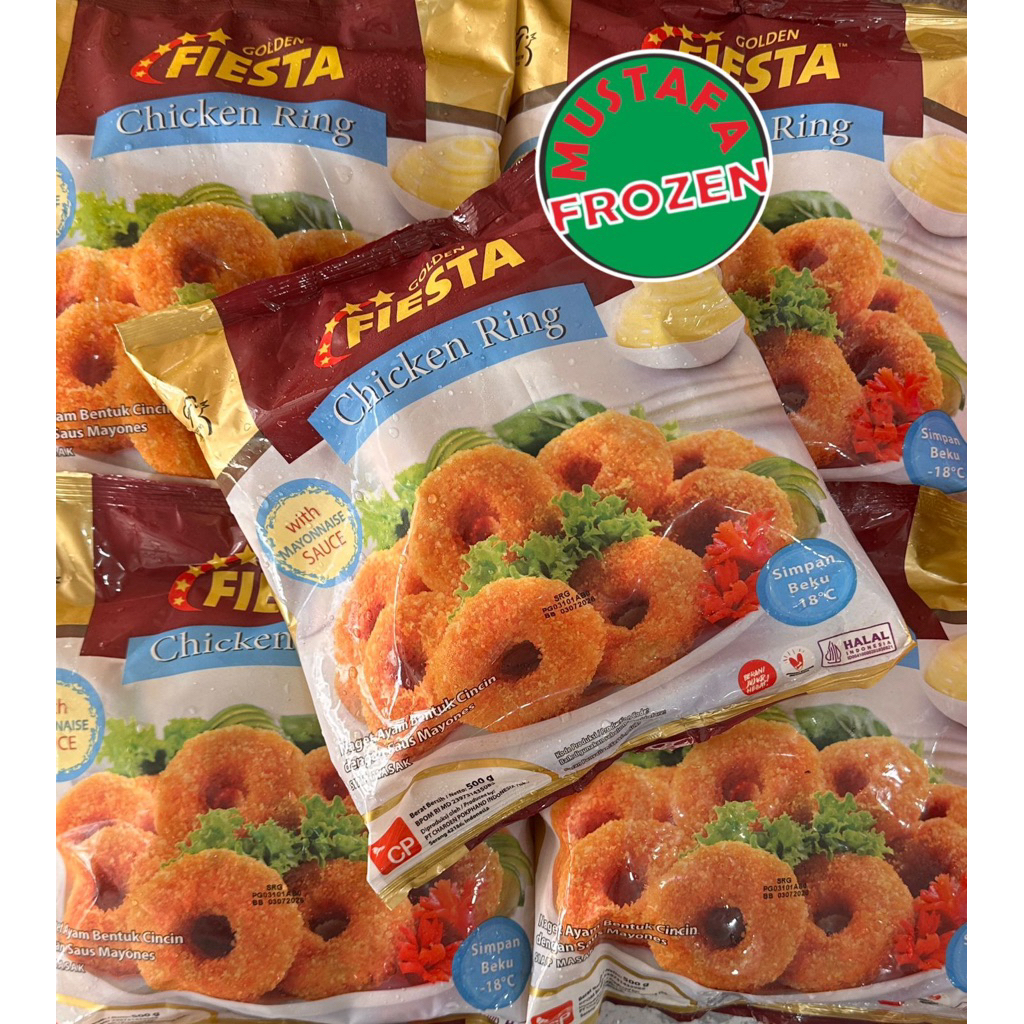 

Golden Fiesta Chicken Ring With Mayonaise Sauce (500gr)