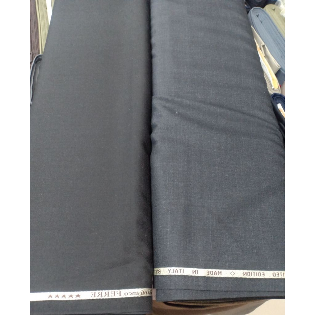 KAIN JAS /CELANA WOOL/KAIN WOOL ASLI/BAHAN JAS/KAIN WOOL IMPORT