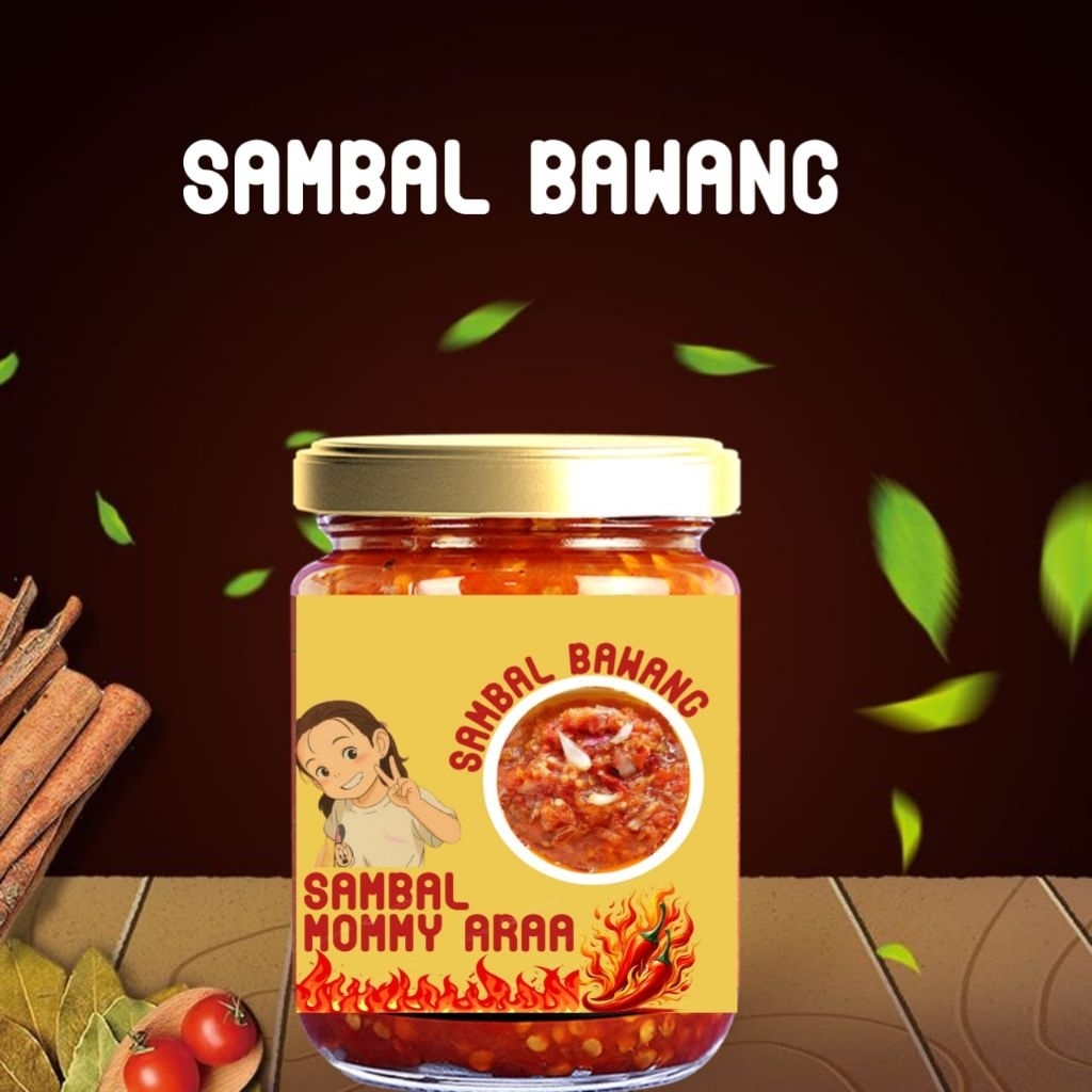 

Sambal Bawang siap santap kemasan 150ml