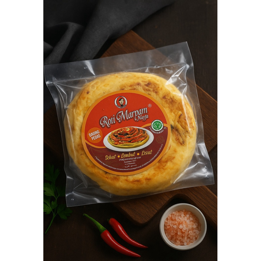 Roti Maryam Nayfa Daging Pedas Isi 3