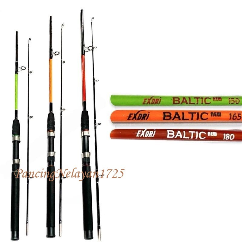 Joran Pancing Exori Baltic New Fiber Solid 120cm – 240cm | Joran Laut & Sungai