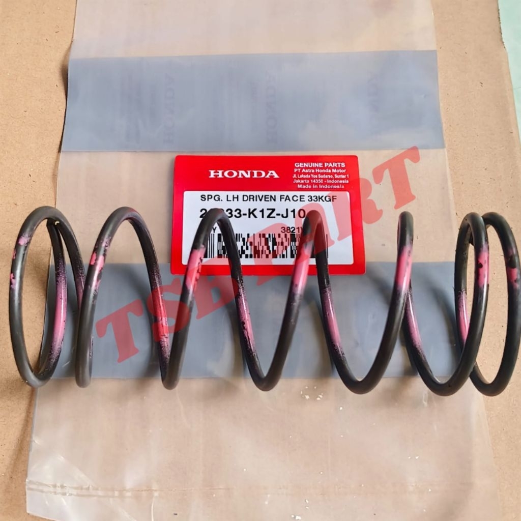 Spring driven face per CVT pully puli SPG LH DRIVEN FACE 33KGF pcx adv stylo 160 23233-K1Z-J10 pnp b