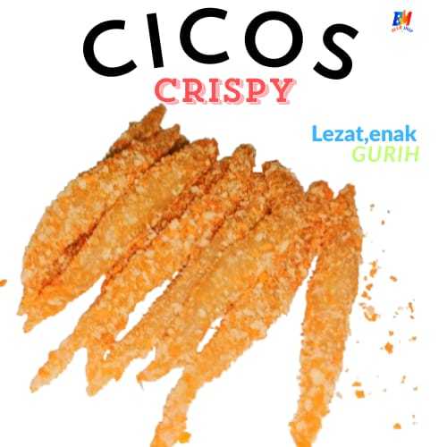 

Cicos crispy/petrik 500 gram jajanan jadul enak gurih, makanan viral/fre bumbu