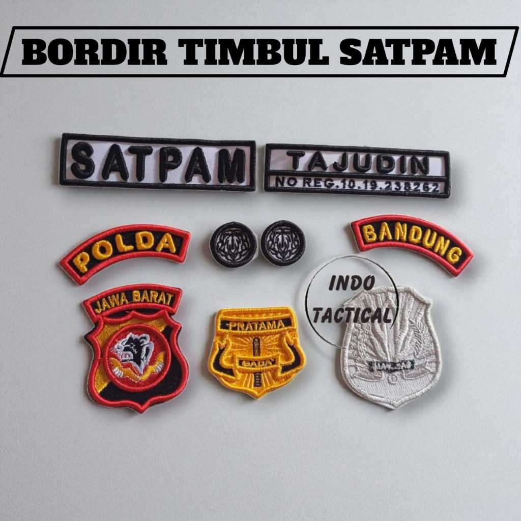 BORDIR TIMBUL SECURITY LENGKAP, BORDIR NAMA SECURITY BORDIR SECURITY GADA PRATAMA BORDIR KEWENGANGAN