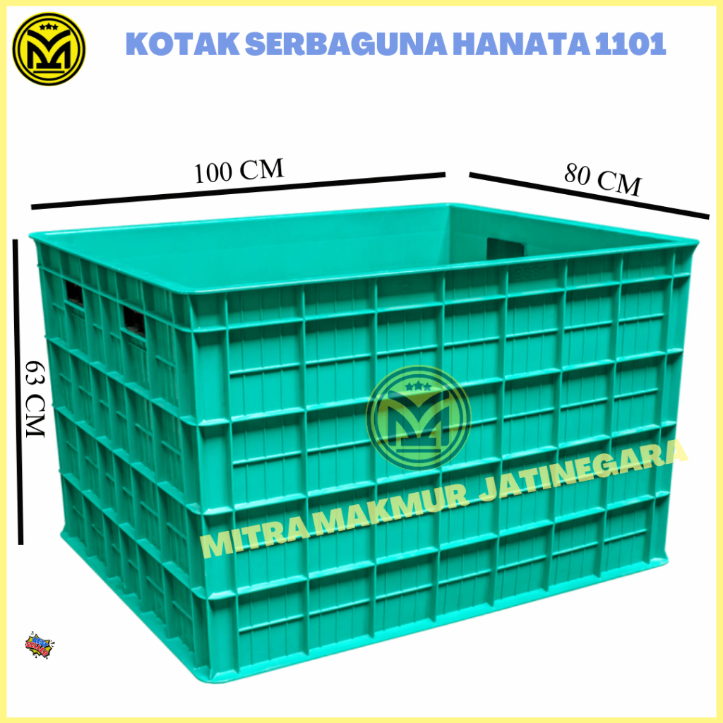 Promo Kargo - Keranjang Industri 9881 9883 Pr Holes Atari / Bak Industri Container Sayur Buah