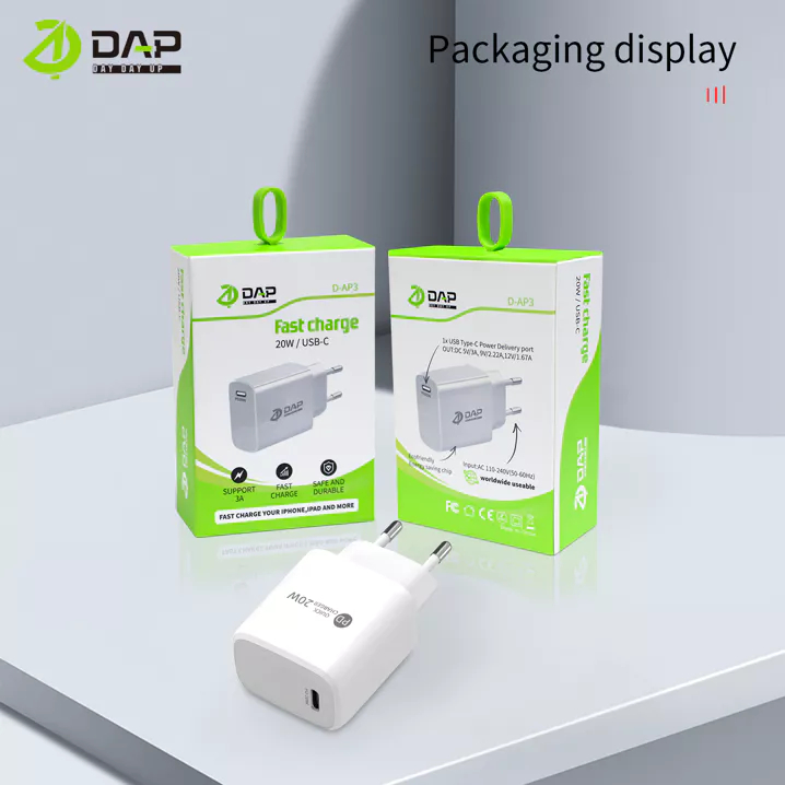 Batok DAP D-AP3 Type C PD20W Adaptor DAP D-AP3 Usb C PD20W Original