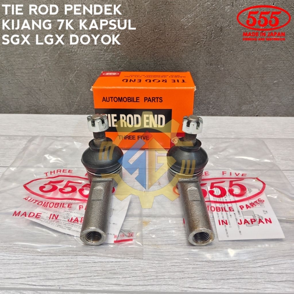 TIE ROD END TIEROD KIJANG 7K KAPSUL SGX LGX EFI DOYOK MEREK 555 JAPAN ORIGINAL