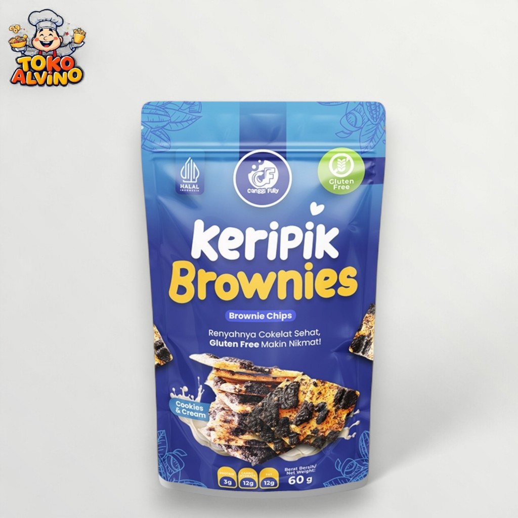 

KERIPIK BROWNIES COOKIES & CREAM 60GR | VIBE BARU NGEMIL KHAS MALANG | KRIUK COOKIES BIKIN NAGIH!